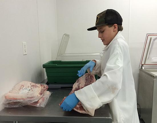 Cole Henry, An Aspiring Butcher