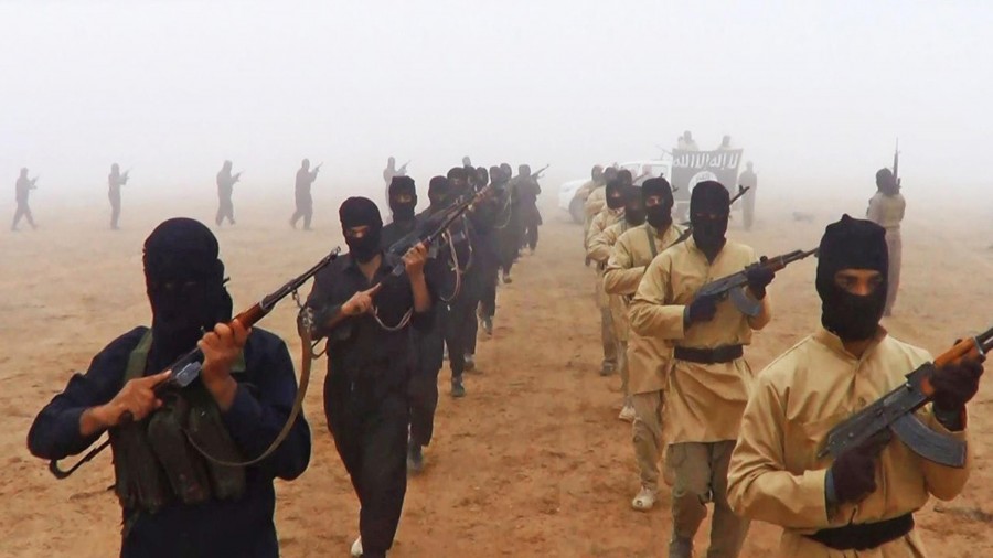ISIS fighters in Iraq